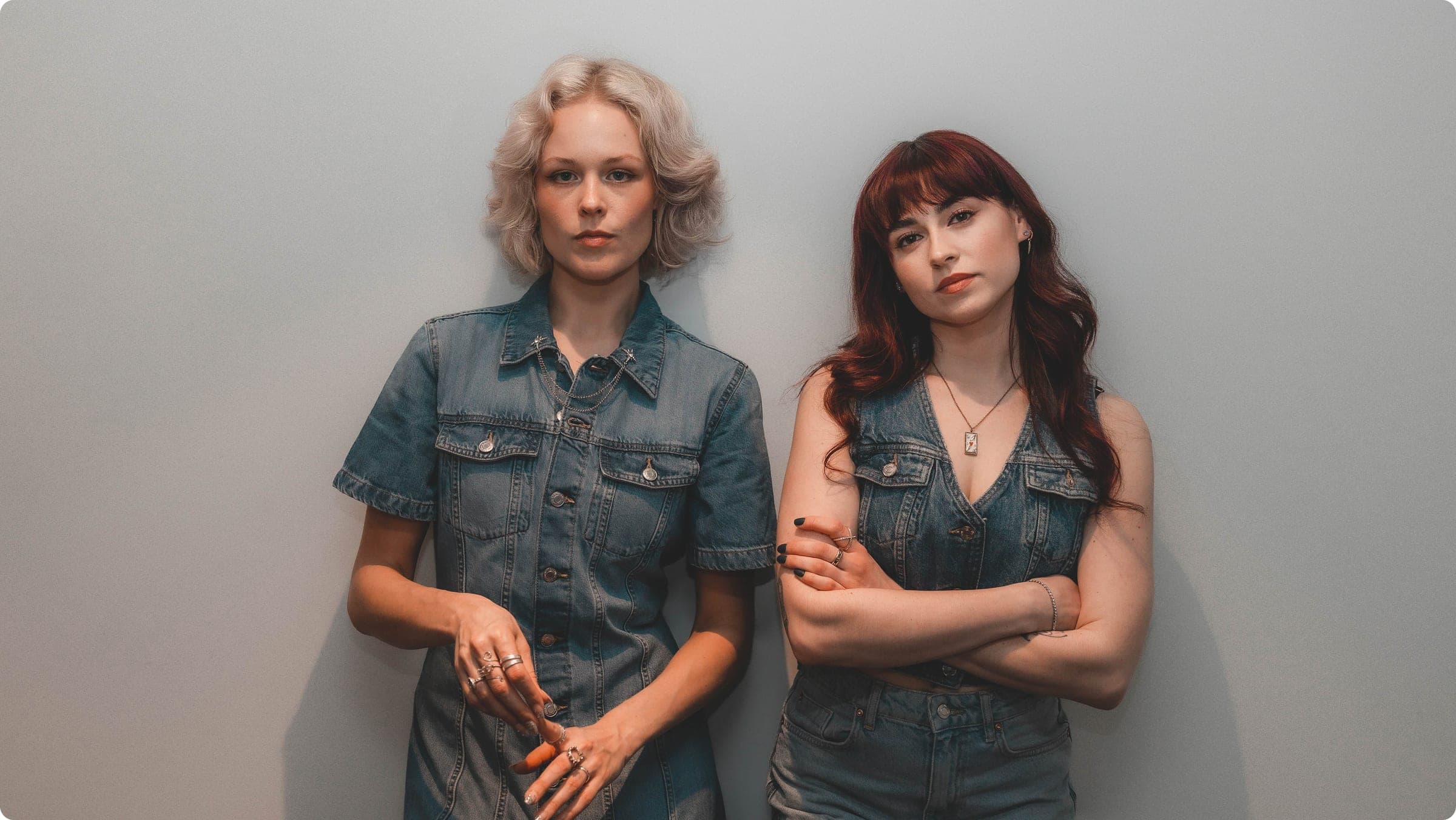 Good Grief songwriting duo portrait